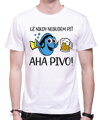 Tričko - Už nikdy nebudem piť - AHA PIVO!