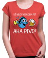 Tričko - Už nikdy nebudem piť - AHA PIVO!