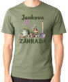 Pánske tričko - (Vlastné meno) ZÁHRADA