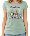 Dámske tričko - (Vlastné meno) ZÁHRADKA