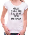 Tričko - Výplata je dôkaz toho, že aj šéf má zmysel pre humor