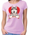 Tričko pre psíčkarky - Som pyšná panička - husky