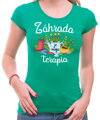 Tričko - Záhrada je moja terapia