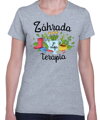 Tričko - Záhrada je moja terapia
