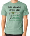 Tričko - Môj záhradný fitness plán
