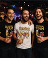 Pánske tričká - Ženích a drinking team - farebné (cena za 1ks)