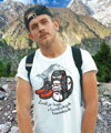 Turistické tričko - Život je lepší v turistických topánkach