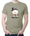Vianočné tričko - Snehuliak s klobúkom