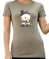 Vianočné tričko - Snehuliak s klobúkom