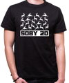 Tričko SOBY 20 - Vianočné soby