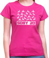 Tričko SOBY 20 - Vianočné soby
