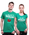 Partnerské tričká - Som magnet na problémy 2ks
