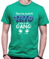 Pánske tričko - Najlepší TATO a toto je môj gang + vl.mená
