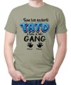 Pánske tričko - Najlepší TATO a toto je môj gang + vl.mená