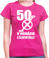 Narodeninové cyklo tričko - 50 v nohách a šlapem ďalej
