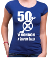 Narodeninové cyklo tričko - 50 v nohách a šlapem ďalej