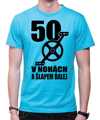 Narodeninové cyklo tričko - 50 v nohách a šlapem ďalej