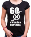 Narodeninové cyklo tričko - 60 v nohách a šlapem ďalej