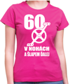 Narodeninové cyklo tričko - 60 v nohách a šlapem ďalej