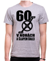 Narodeninové cyklo tričko - 60 v nohách a šlapem ďalej