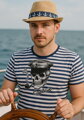 Captain - námornicke tričko 