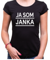 Dámské tričko - JA SOM (meno)