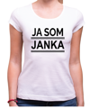 Dámské tričko - JA SOM (meno)