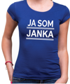 Dámské tričko - JA SOM (meno)