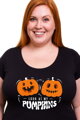 Helloweenské tričko - Look at my pumpkins