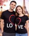 Partnerské tričká LOVE (cena za pár)  (cena za 2ks)