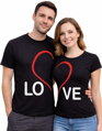 Partnerské tričká LOVE (cena za pár)  (cena za 2ks)