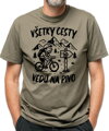 Cyklo pivné tričko - Všetky cesty vedú na Pivo