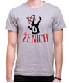 Tričká Ženích paroháč a Ženíchova ochranka (cena za 1ks)