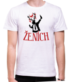 Tričká Ženích paroháč a Ženíchova ochranka (cena za 1ks)