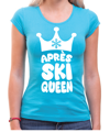 Dámske Tričko - Apres ski QUEEN