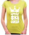 Dámske Tričko - Apres ski QUEEN