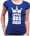 Dámske Tričko - Apres ski QUEEN