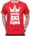 Tričko - Apres ski KING