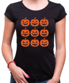 Tričko - 9 vyrezávaných dyní (Halloween)