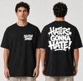 Oversized Tričko SELFISH ZMRD – Haters Gonna Hate