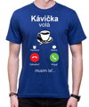 Tričko - Kávička vola phone