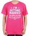 Tričko I'M GETTING MARRIED