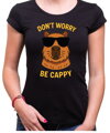 Tričko s Kapybarou  - Don't worry be Cappy