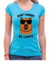 Tričko s Kapybarou  - Don't worry be Cappy