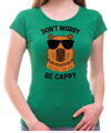 Tričko s Kapybarou  - Don't worry be Cappy
