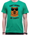 Tričko s Kapybarou  - Don't worry be Cappy