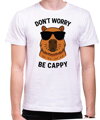 Tričko s Kapybarou  - Don't worry be Cappy