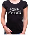 Vtipné tričko - Ľudia otupejevjájú