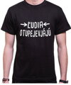 Vtipné tričko - Ľudia otupejevjájú