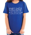 Vtipné tričko - Školácke Furt Dačo!